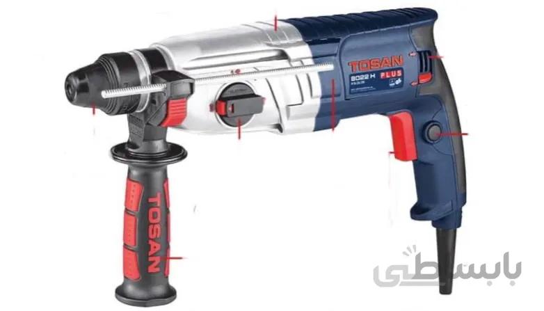 بتن کن 2 کیلویی توسن مدل 8022H