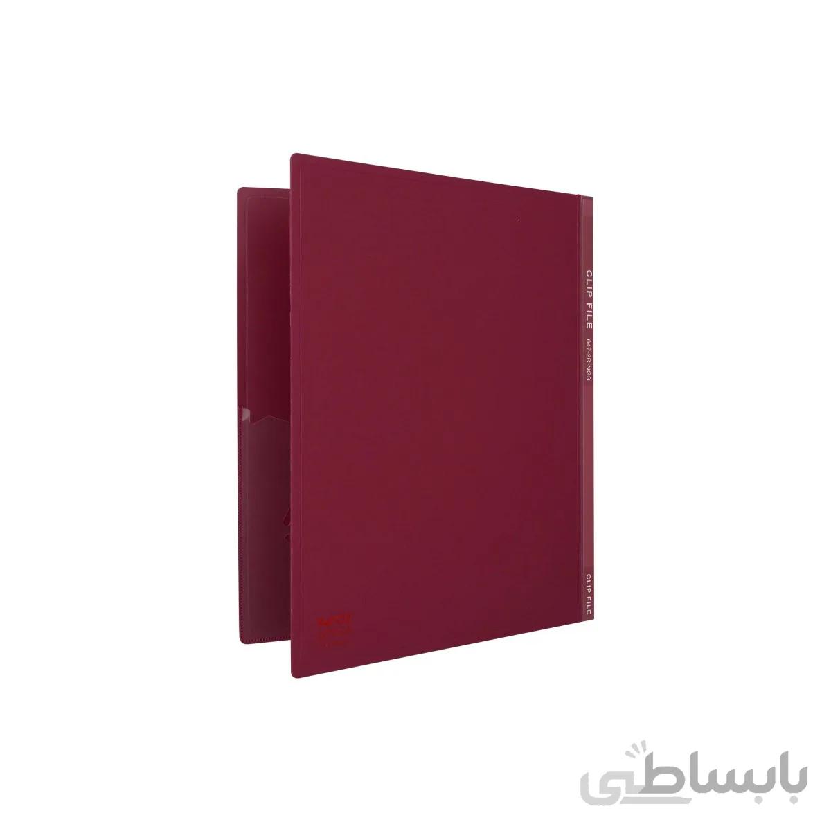 کلاسور 2 حلقه پلاستیکی پاپکو کد647-2RINGS