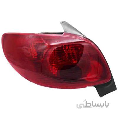 چراغ خطر عقب چپ مدرن مناسب برای پژو 206
