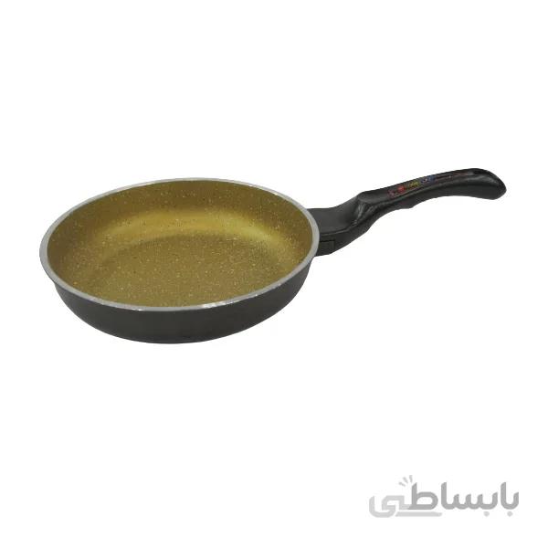 تابه مدل تک دسته طلایی کهکشانی سایز 24