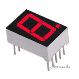 LED 7Seg 1Digits Red 0.56 00