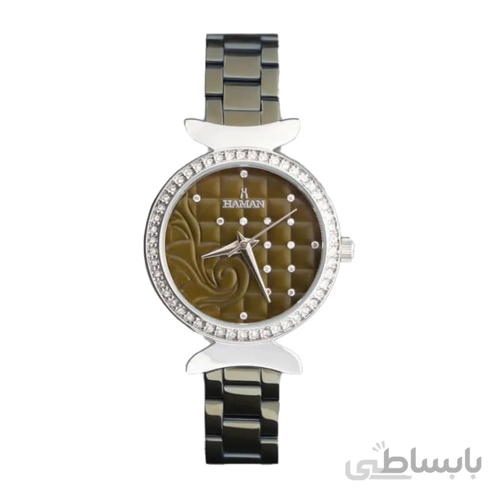 ساعت مچی زنانه هامان مدل Haman 1101-D