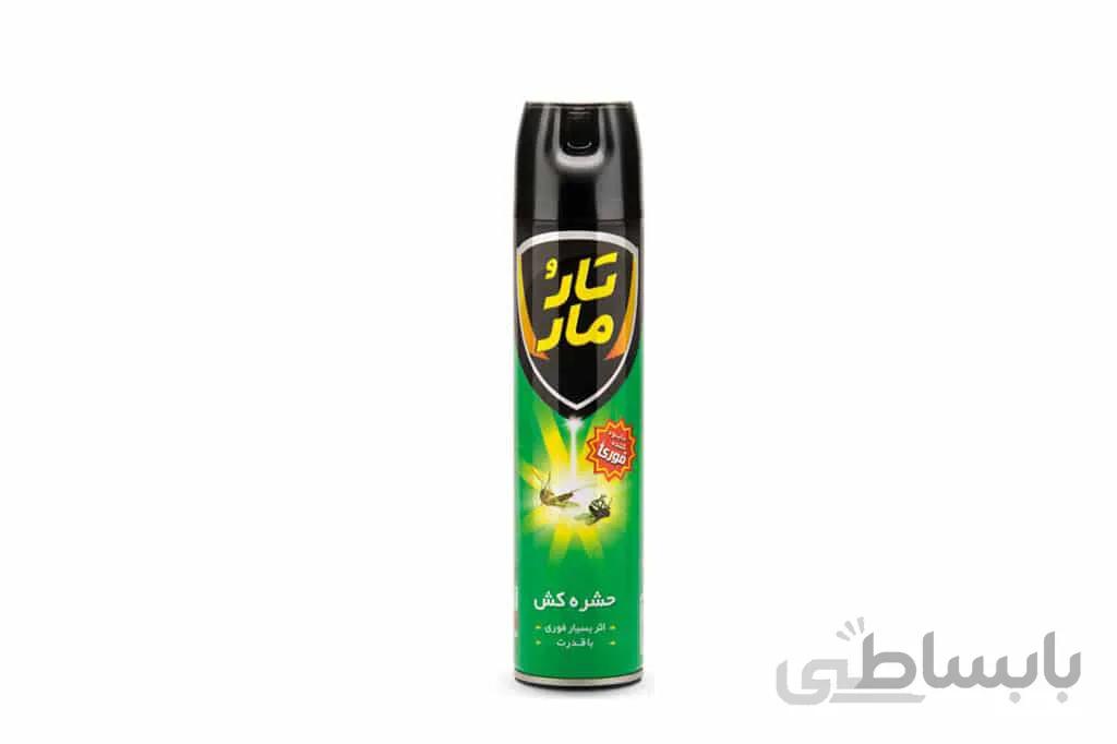 اسپری حشره کش تار و مار سبز 400 میلی لیتر