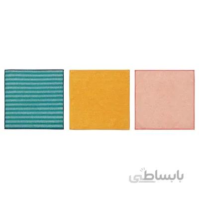 دستمال نظافت ایکیا مدل PEPPRIG مجموعه 3 عددی