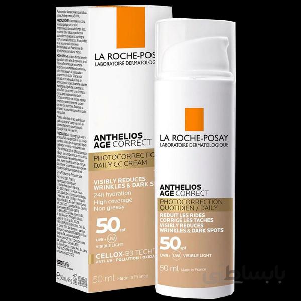 CC کرم رنگی SPF50 آنتلیوس ایج کارکت لاروش پوزای