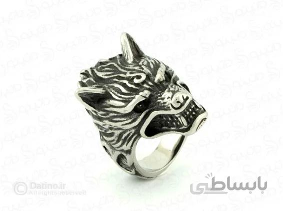 انگشتر مردانه گرگ وحشی beier-r-17
