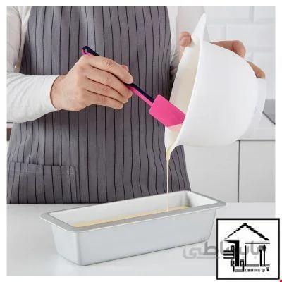 لیسک سیلیکونی دسته چوبی بلند