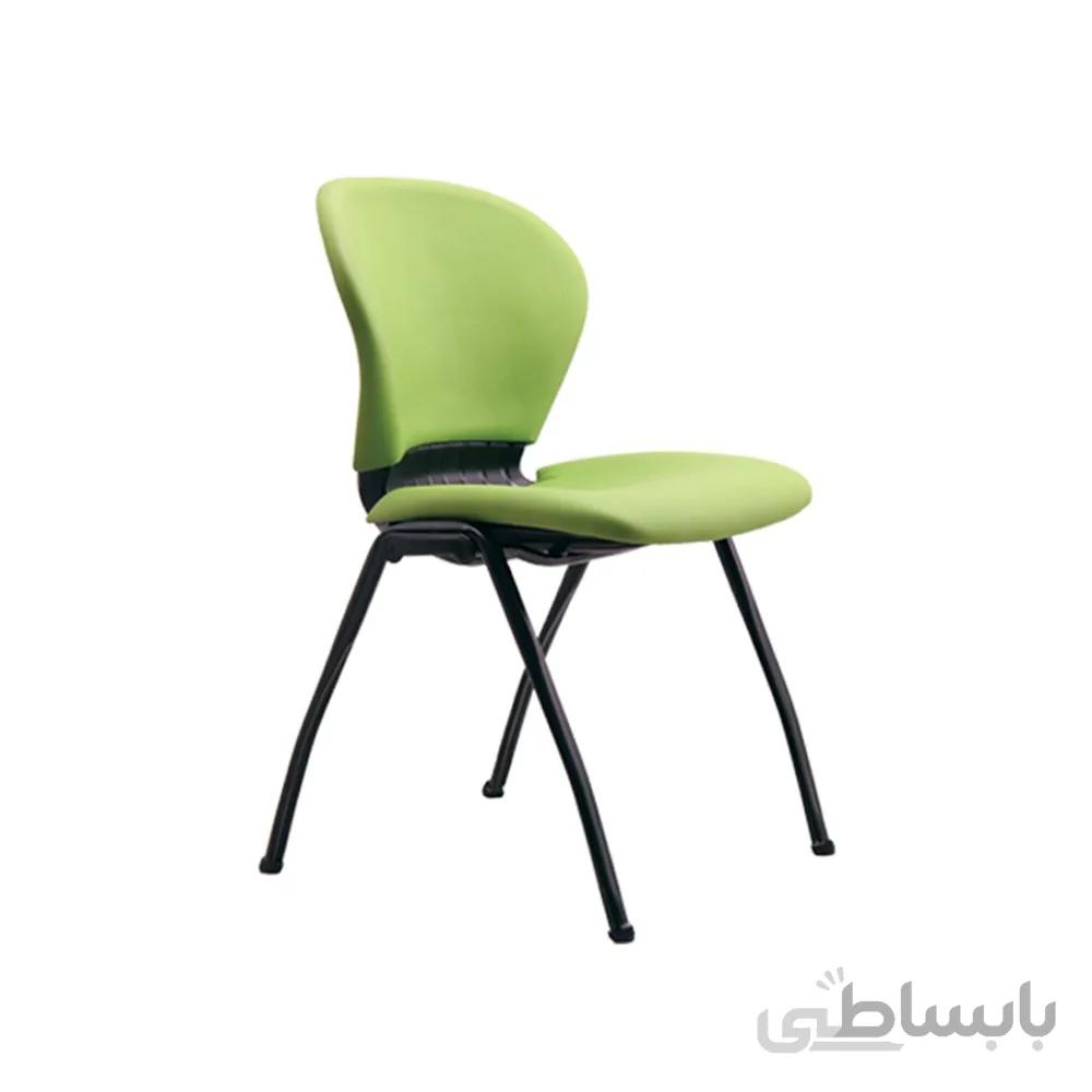 صندلی چهارپایه صدفی مدل ST62 استیل هامون