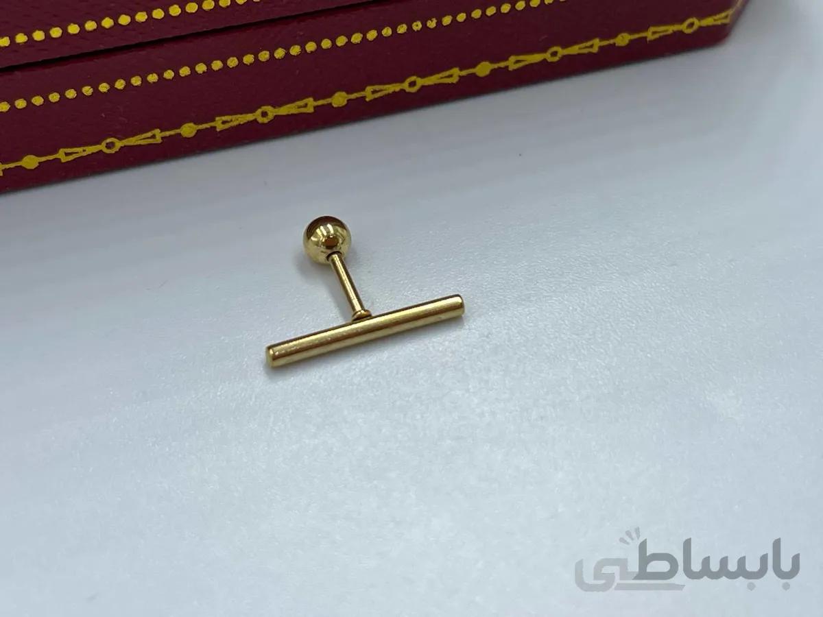 پیرسینگ گوش طلایی