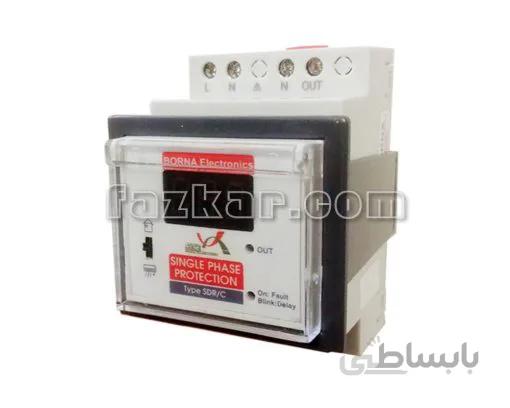 رله محافظ ولتاژ تک فاز دیجیتال SDR/C برنا الکترونیک