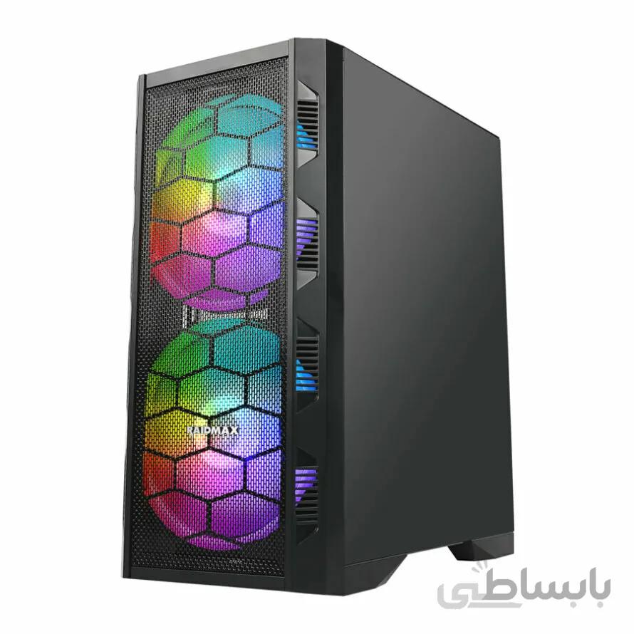 کیس کامپیوتر گیمینگ ریدمکس X616 ا Raidmax X616 ATX Tempered Glass Gaming Mid-Tower Case