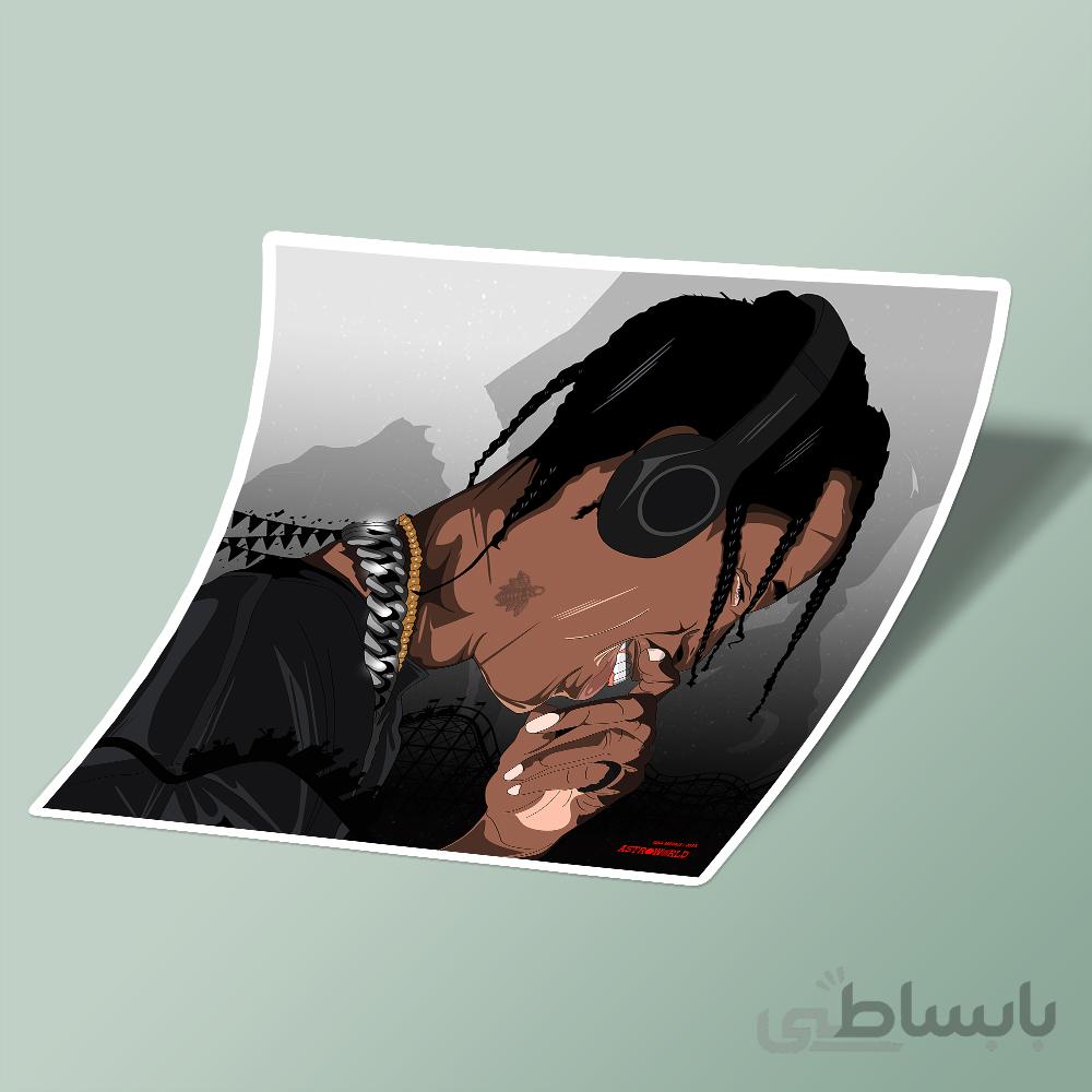 استیکر Travis Scott