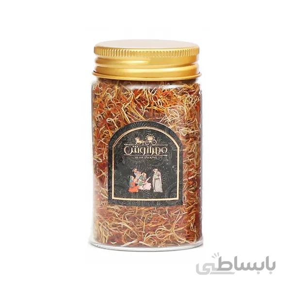 ریشه زعفران شیشه ای 15 گرمی مهرآنوش