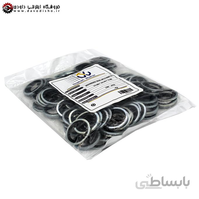 واشر اورینگ دار تیراژه (tirazhe washer) سایز ۲۲ بسته ۱۰۰ عددی