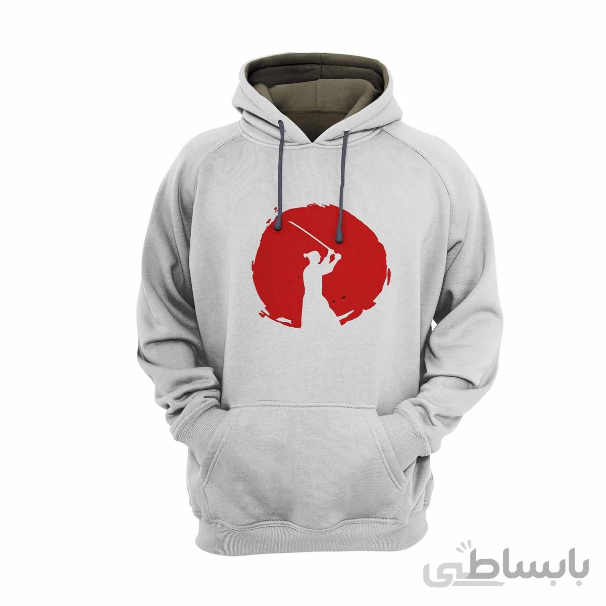 هودی سفید طرح انیمه سامورایی چامپلو Samurai Champloo کد KCT10463 کد 284926
