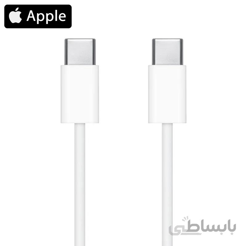 کابل شارژ اپل اصلی تایپ سی به تایپ سی USB-C Charge Cable MUF72ZM/A A1997