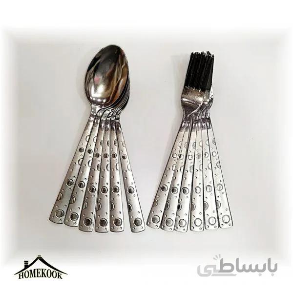 قاشق چنگال دم دستی غذا خوری