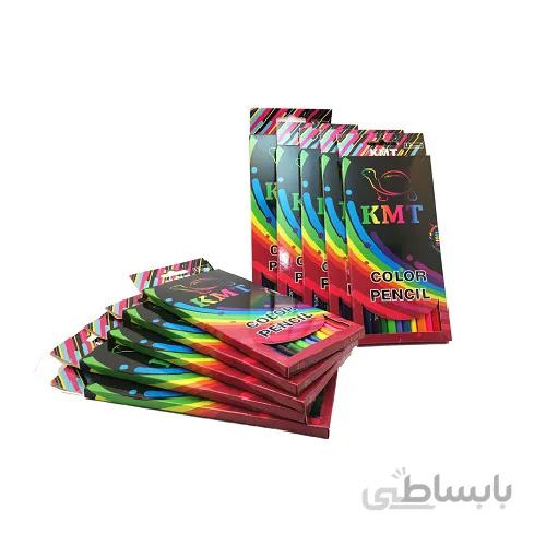 مداد رنگی ۱۲ رنگ KMT