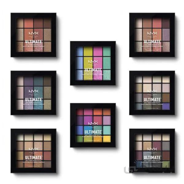 پالت سایه نیکس ا NYX ultimate multi finish shadow palette
