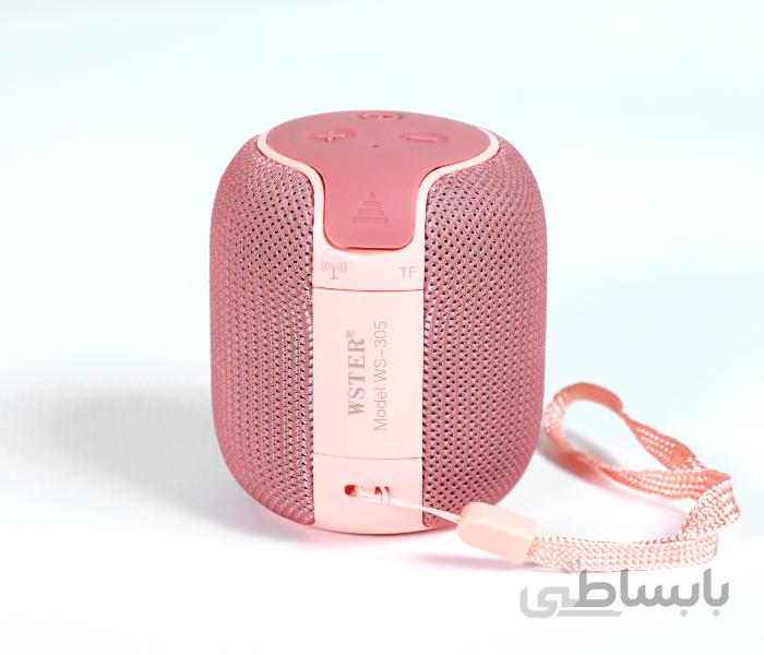 اسپیکر بلوتوثی مینیاتوری قابل حمل برند وستر WSTER مدل WS-305