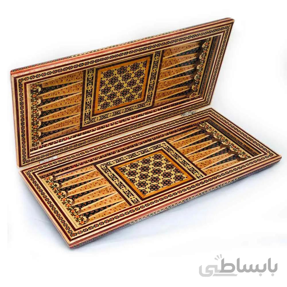 تخته نرد خاتم کاری 35 سانتی ا قیمت به شرط خرید تیمی