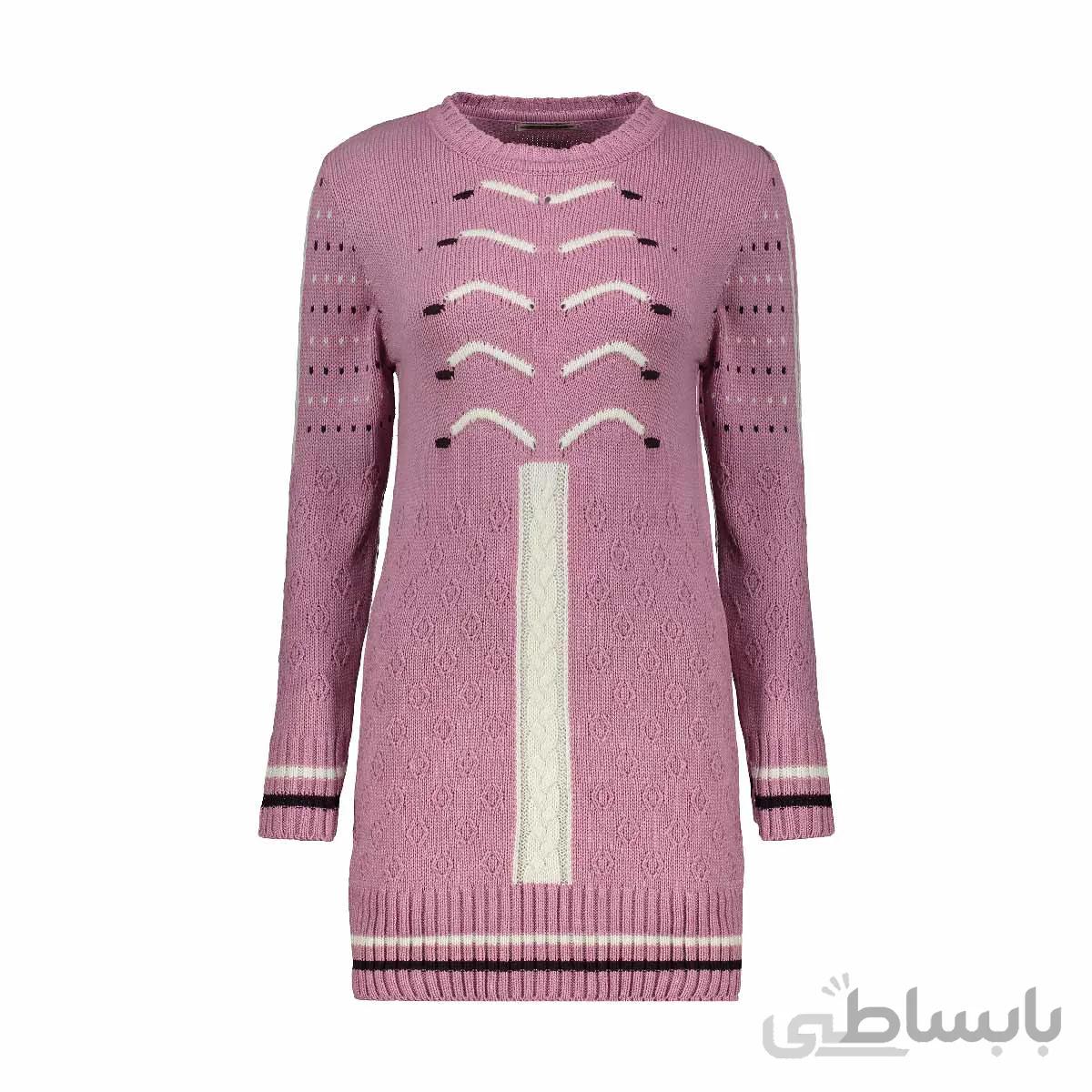تونیک بافت یقه گرد کد 601414