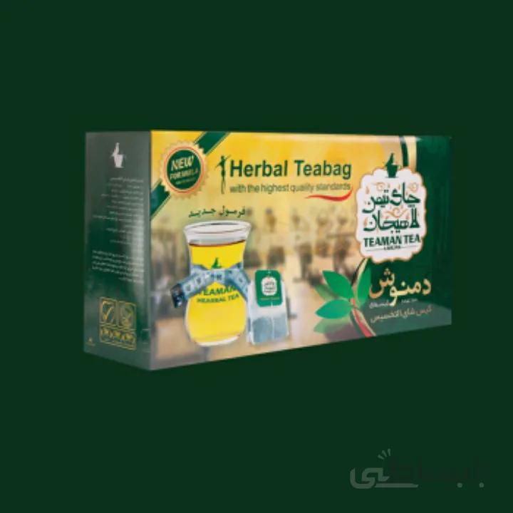 دمنوش تی بگ رژیمی 100 عددی