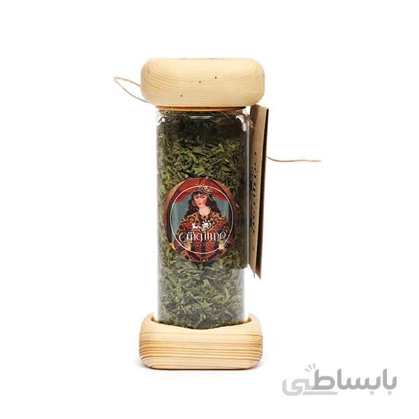 25 گرم نعناع خشک درب چوبی