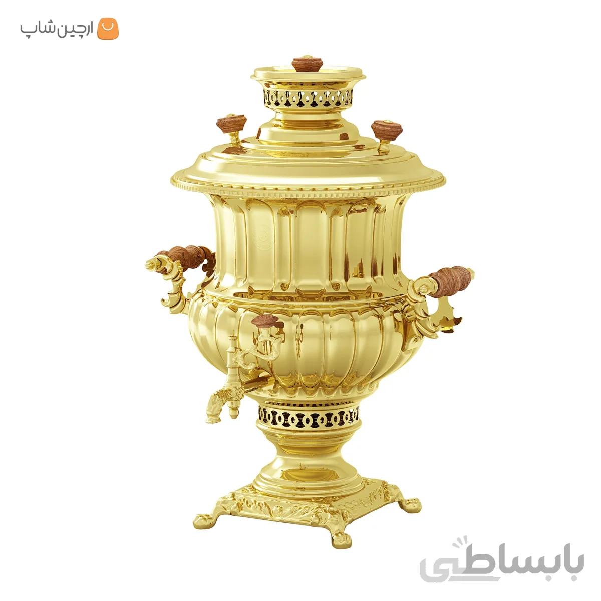 سماور زغالی اکبربرادران مدل 2002