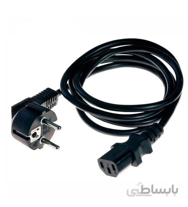 کابل برق سه پین منبع تغذیه کامپیوتر تسکوطول 2 متر ا Tsco 3-Pin Power Cable 2M