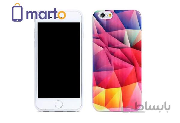 کاور ریمکس مدل ColorFul سری چندضلعی برای گوشی اپل iPhone 6/6s ا Remax Colorful Polygon Case For IPhone 6/6s