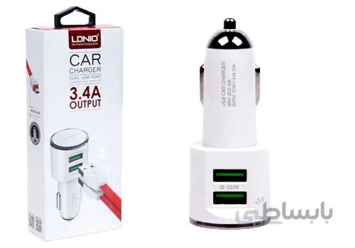 شارژر فندکی الدینیو مدل DL-C29 ا ♦ وحیدجانبی واردکننده مستقیم لوازم جانبی موبایل ♦