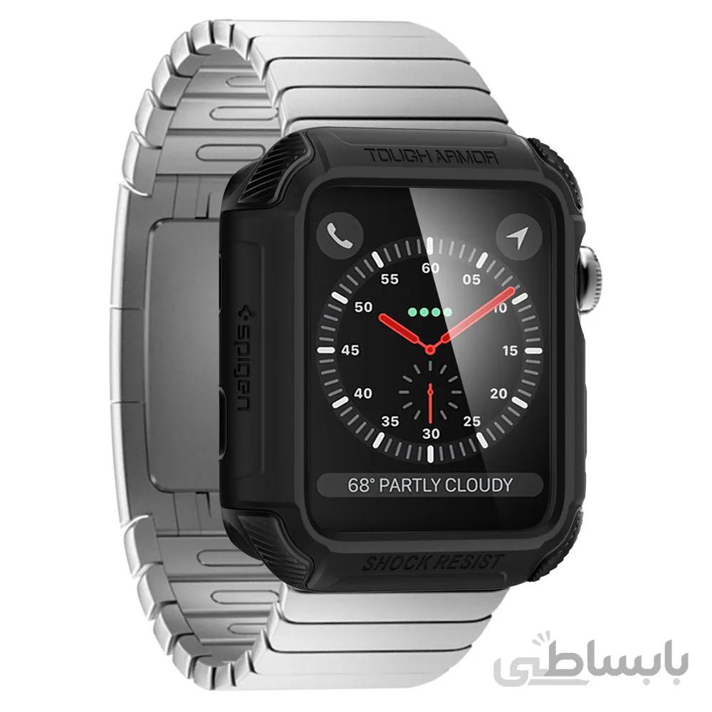 کاور اسپیگن مدل Tough Armor مناسب برای اپل واچ 38mm