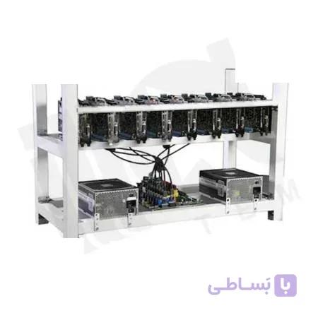 ریگ ماینینگ ۳۵۲ مگاهش با ۸ کارت گرافیک XFX RX5600XT DDR6