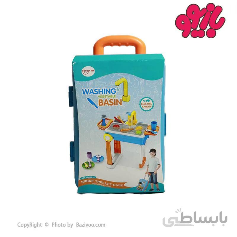 سرویس اسباب بازی مدل سینک ظرفشویی برقی کد WAshing basin 678-205A