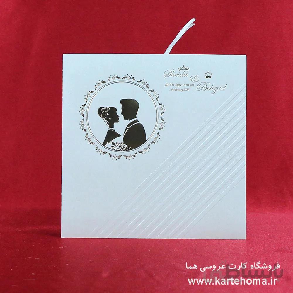 کارت عروسی فانتزی کد 001 برند ایندو