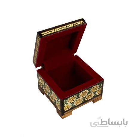 جعبه انگشتر خاتم کاری