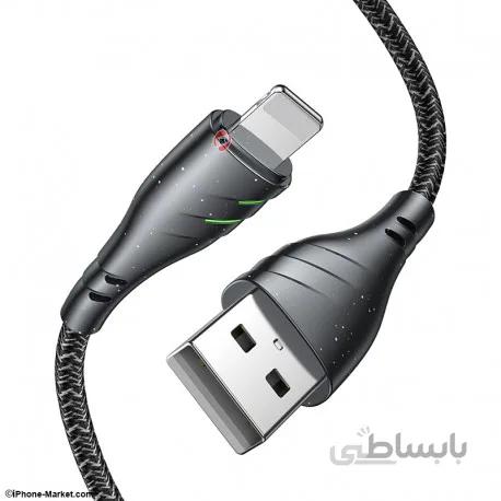 کابل لایتنینگ 1.2 متر چراغ دار JOYROOM S-1230M6