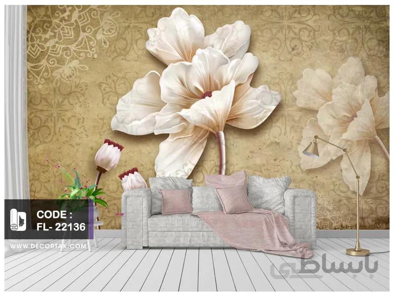 پوستر دیواری گل کد 22136-FL