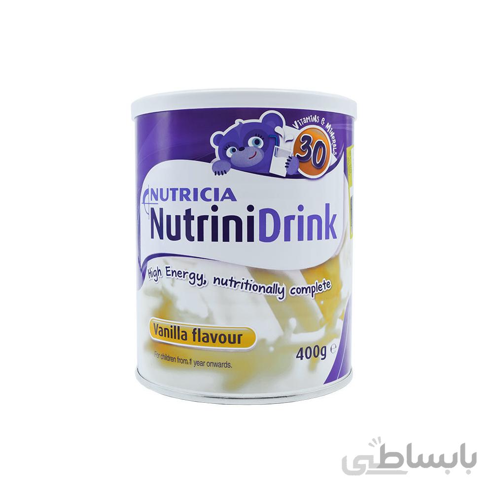 پودر نوترینی درینک نوتریشیا وزن ۴۰۰ گرم