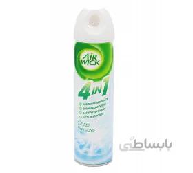 اسپری خوشبو کننده هوا ایرویک 4in1 رایحه نسیم تازه حجم 240 میلی لیتر