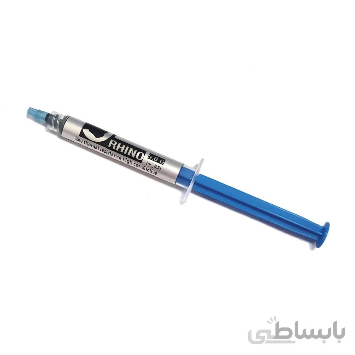 خمیر سیلیکون سرنگی 5 گرمی RHINO ا RHINO 5g Silicone Paste