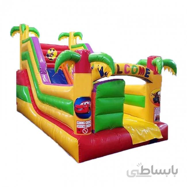 سرسره بادی چهار نخل شهربازی مدل 005