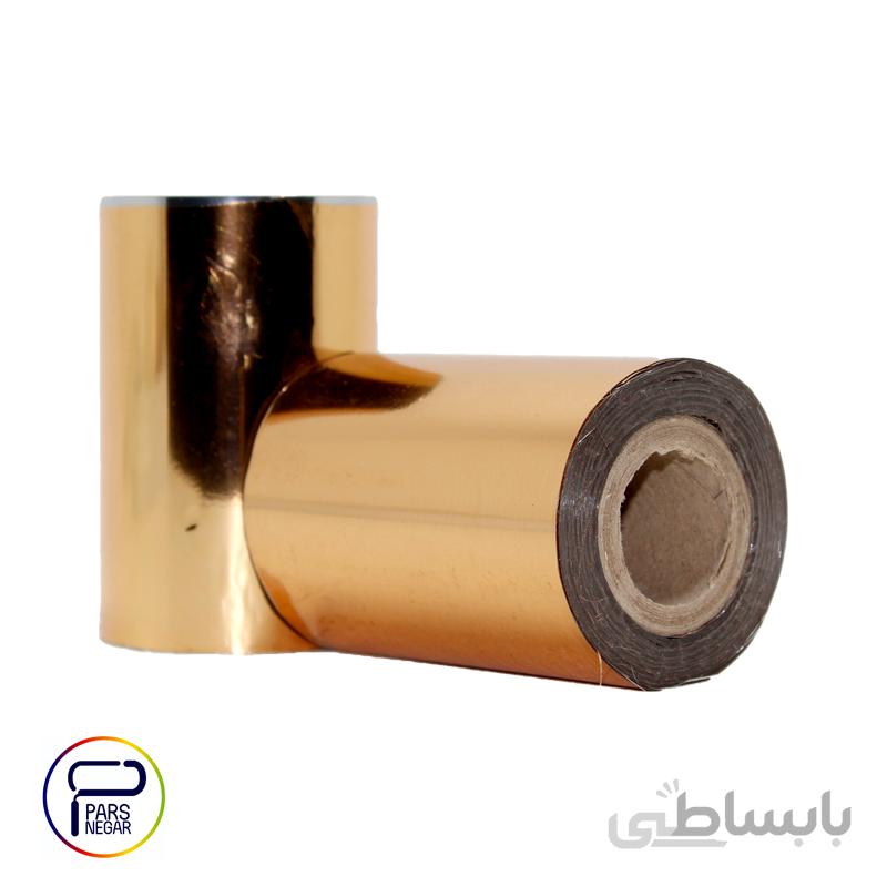 ورق توتکالی طلایی تیره ۶۰ متری