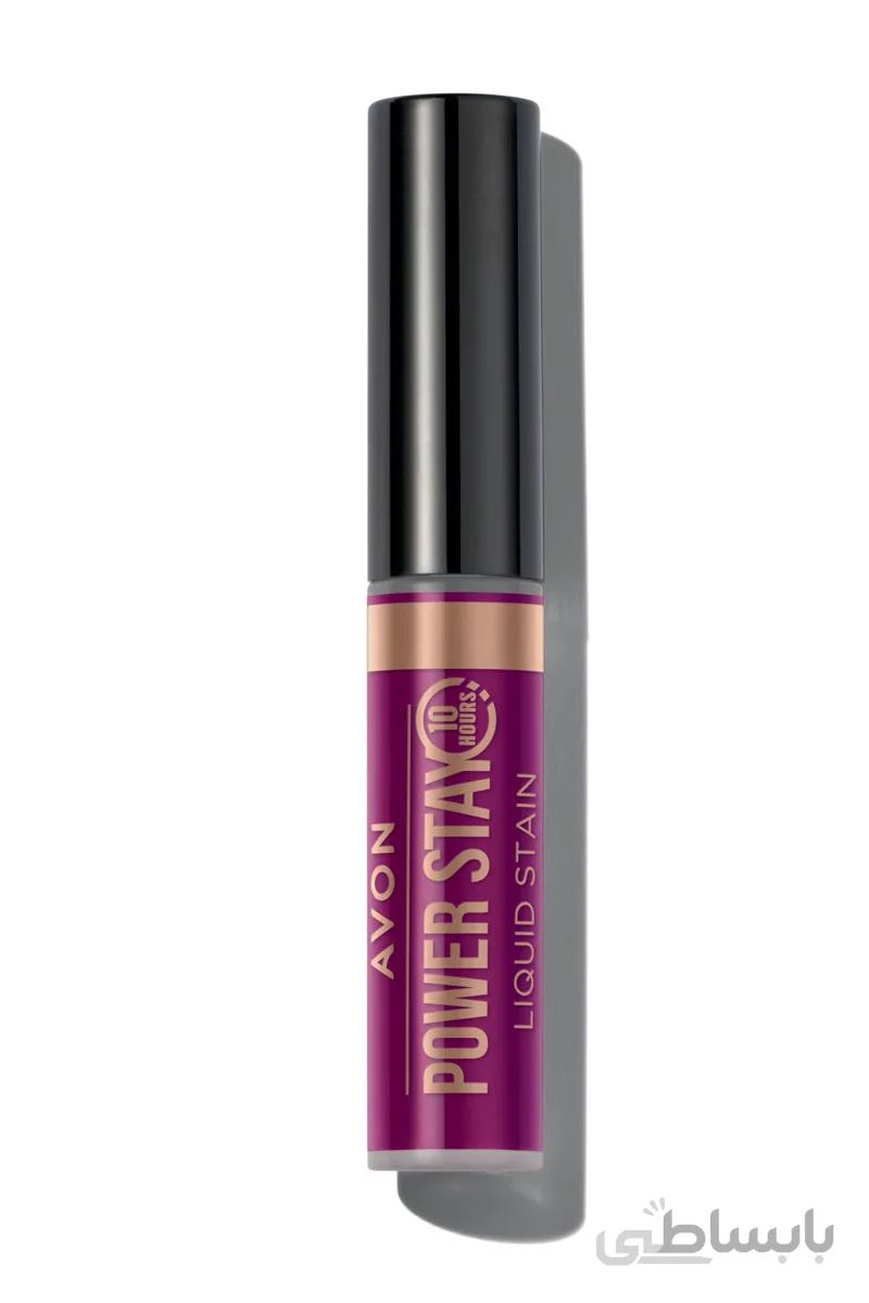Avon رژلب لکه دار مایع Power Stay – Smooch Proof