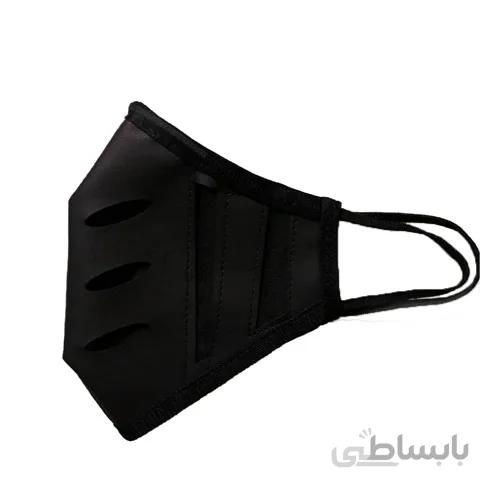 ماسک تنفسی چرم سه لایه طرح ساده کد 044 ا Face Mask code 044