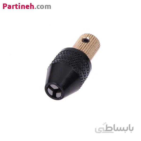 کولت سه نظام مینیاتوری اتوماتیک 0.3 تا 3.2 میلیمتر شفت 5 ا 0.3-3.2mm Mini Drill Chuck With 5mm Shank Diameter