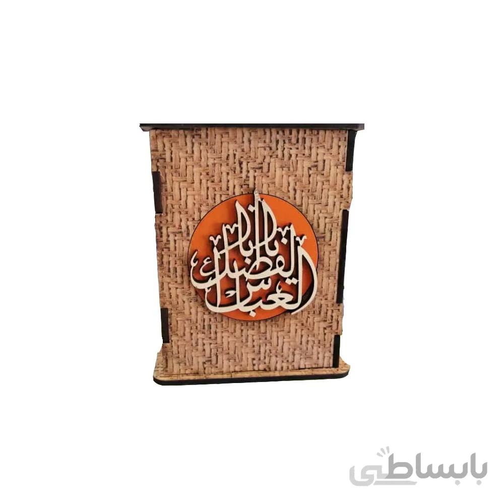 جاقلمی رومیزی چوبی طرح یا اباالفضل عباس