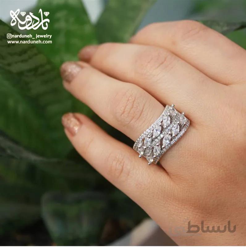 انگشتر زنانه _ 18/ سایز 6 و 8