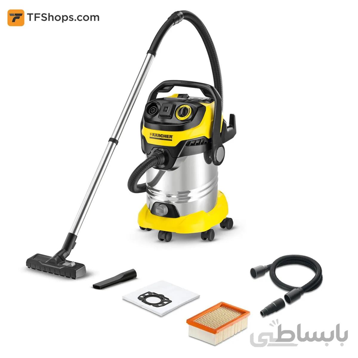 جاروبرقی صنعتی کرشر مدل WD 6 P Premium ا vacuum cleaner